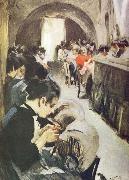 Anders Zorn spetsknypplerskor china oil painting reproduction